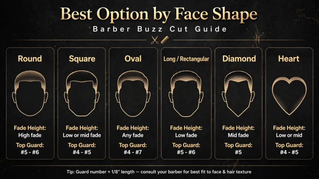 Best Option by Face Shape