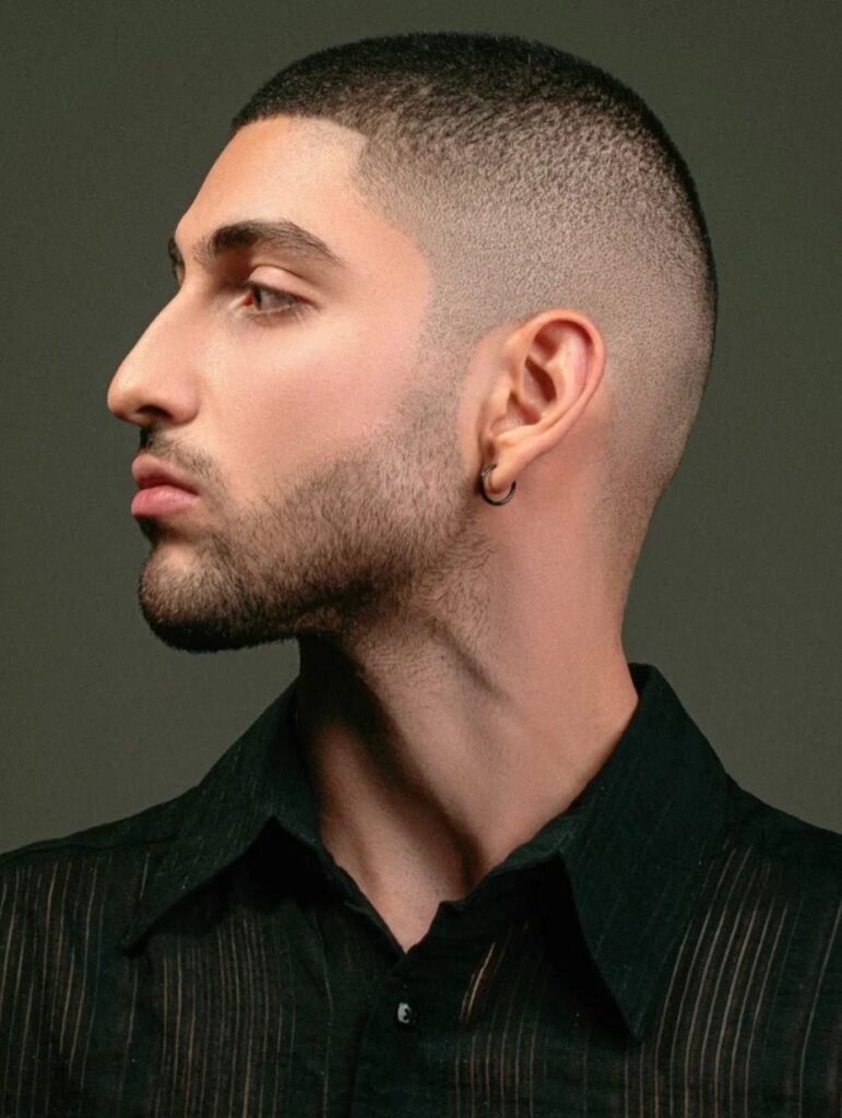 Drop Fade Buzz Cut