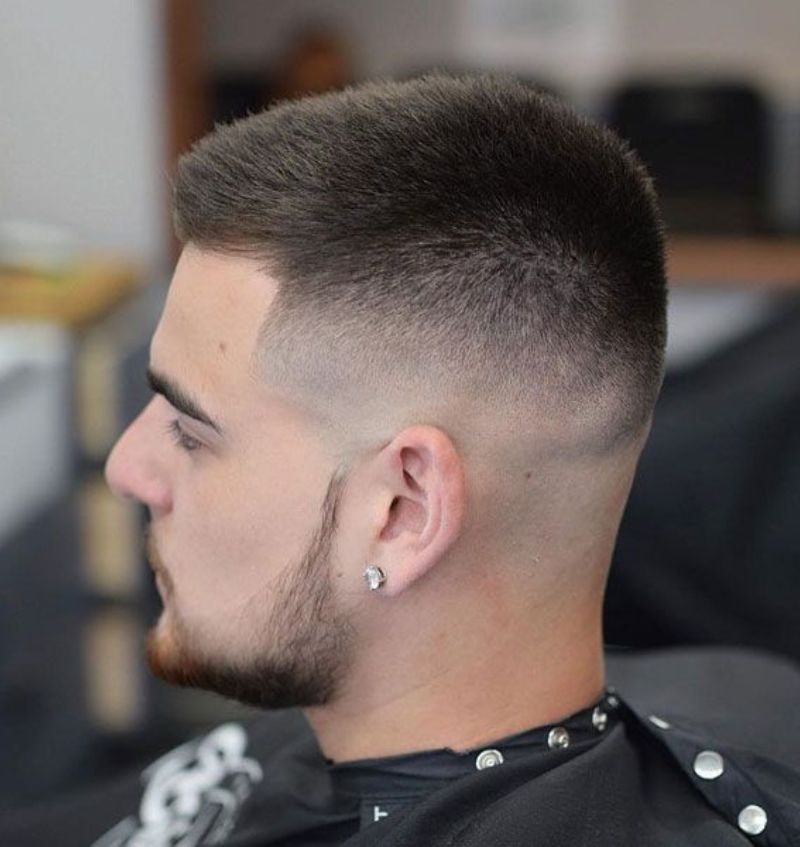 High Fade Buzz Cut