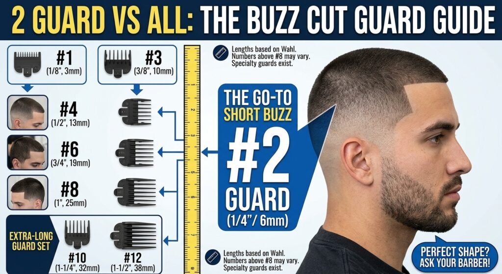12 Guard vs Common Buzz Cut Guards