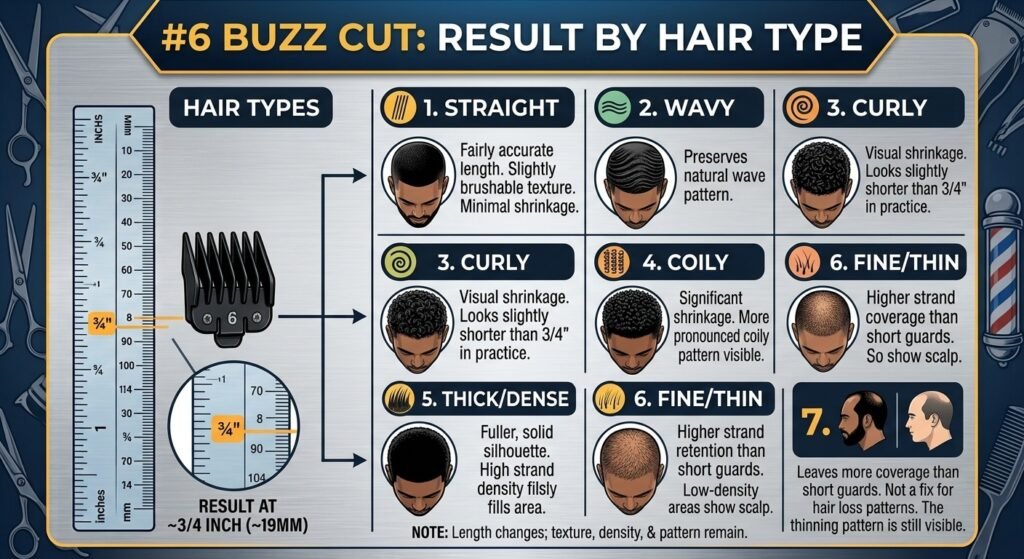 6 Buzz Cut for Different Hair Types