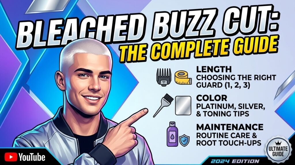 Bleached Buzz Cut