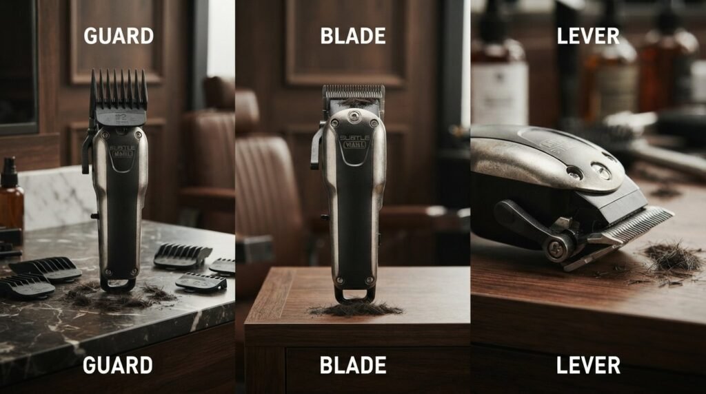 Guard vs. Blade vs. Lever Three Different Things